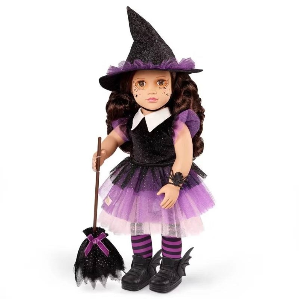 Our Generation Astrid Halloween Collectible Doll Limited Edition Witch Costume